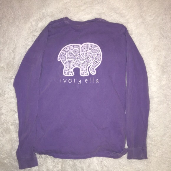 Ivory Ella Long Sleeve T-Shirt - Picture 2 of 2
